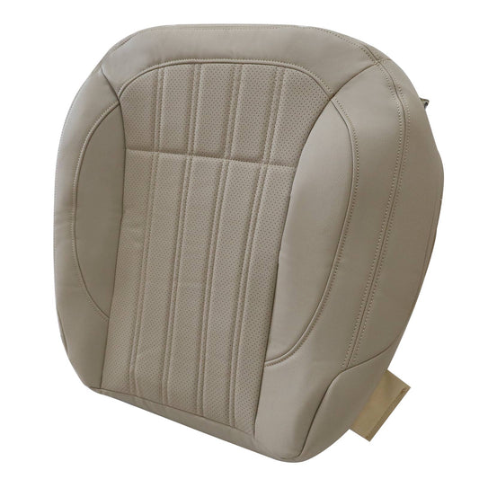 Passenger Bottom Perforated Leather Seat Cover Tan For Mercedes Benz GL350 GL450
