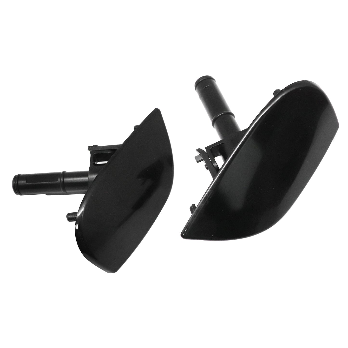 1Pair Headlight Washer Spray Nozzle Cover Cap Fit For Porsche Macan 2015-2018