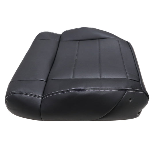 2008 2009 2010 2011 2012 For Jeep Wrangler Passenger Bottom Leather Cover Black