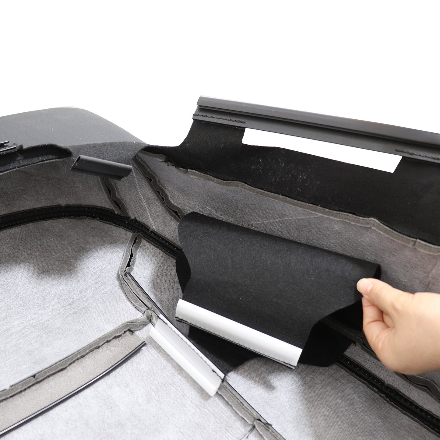Passenger Top Leather Seat Cover Black For 2009 2010 2011 Benz ML320 ML350 R350