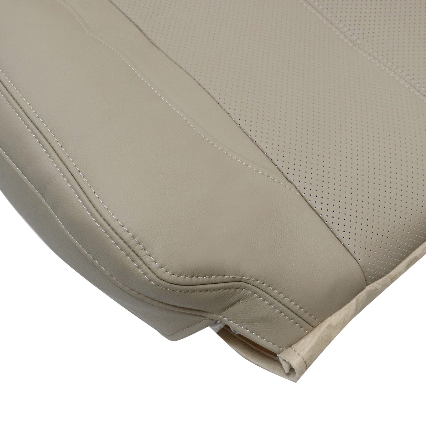 For Buick LaCrosse 2010 2011-2013 Driver Top Leather Cashmere Tan Seat Cover