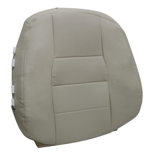 For 2008-2014 Mercedes Benz C250 C300 C350 Passenger Top Replacement Leather Seat Cover Tan