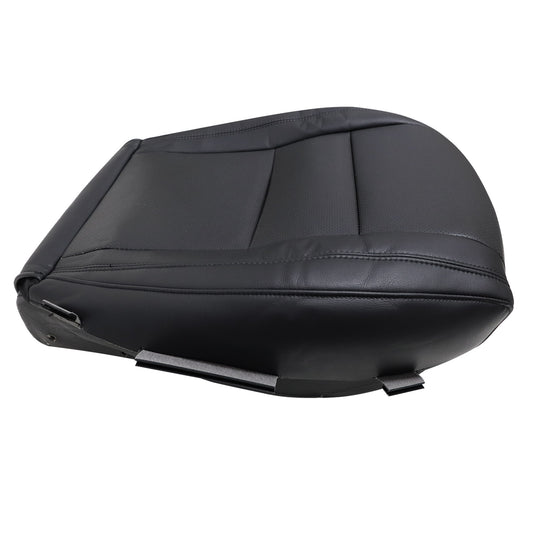 For 2011-2016 Jeep Grand Cherokee Front Driver Bottom Leather Seat Cover Black