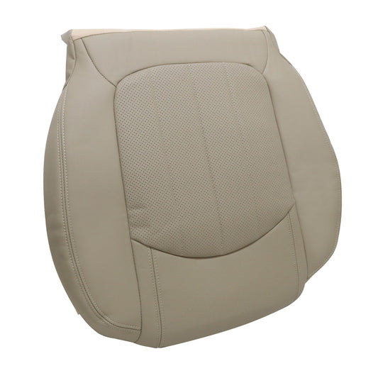 Fits Buick Enclave 2008-2012 Passenger Bottom Leather Seat Cover PERFORATED Tan