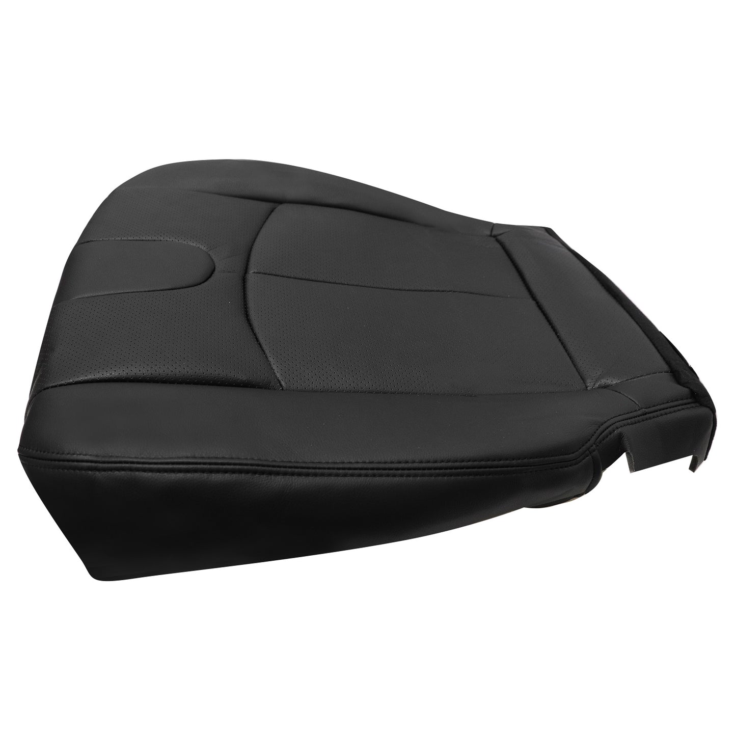 NEW For 2008-2013 Infiniti G37 Driver Bottom Perforated Leather Seat Cover Black