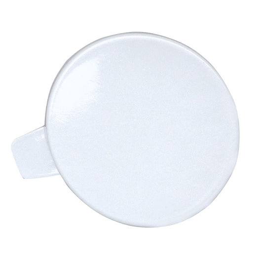 White Front Bumper Tow Hook Cover Cap Fits Tesla Model 3 2017-2021 1460701-00-B