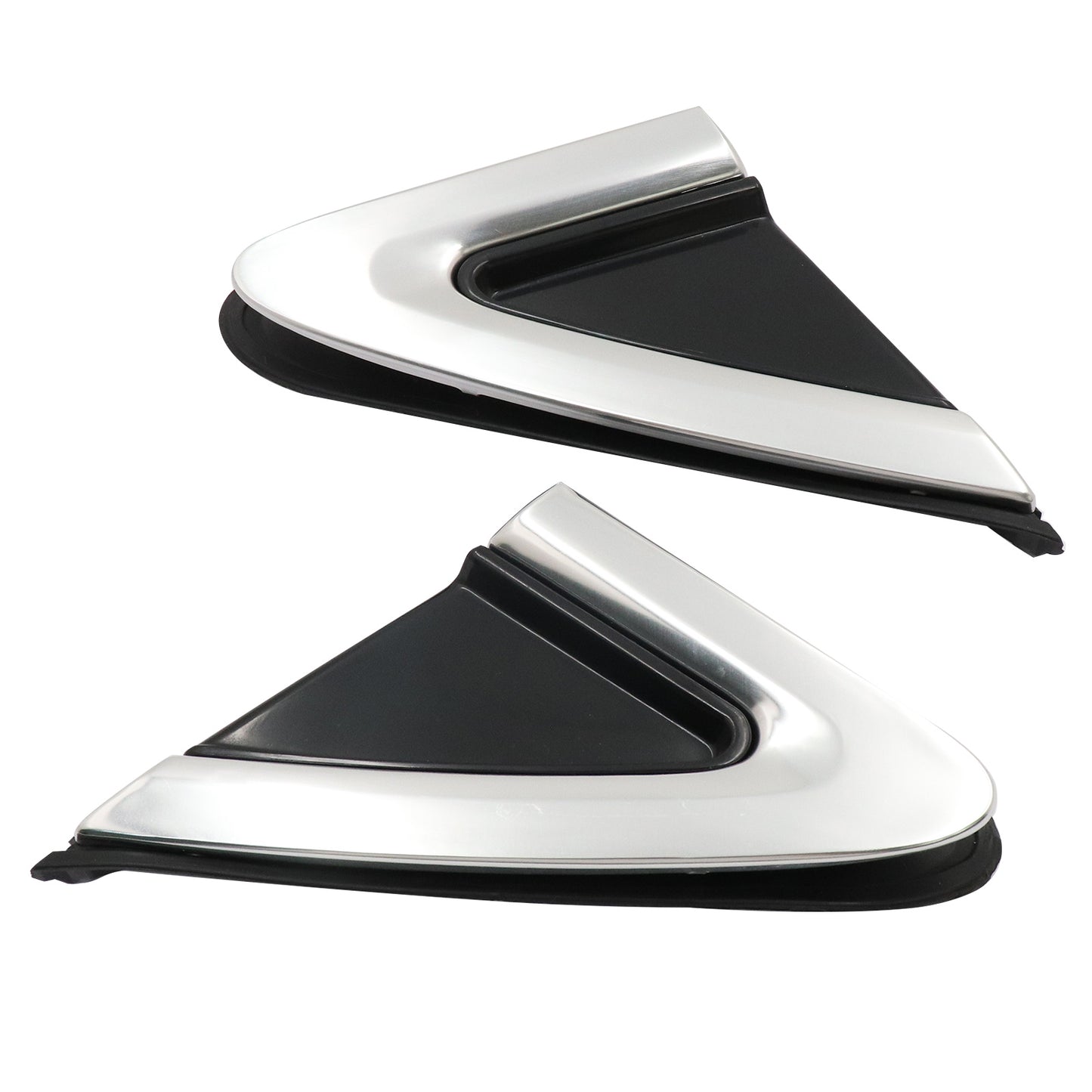 £¨Qty2£©Mirror Corner Triangle Cover Pillar Trim L&R for Cadillac XT5 2017-2019
