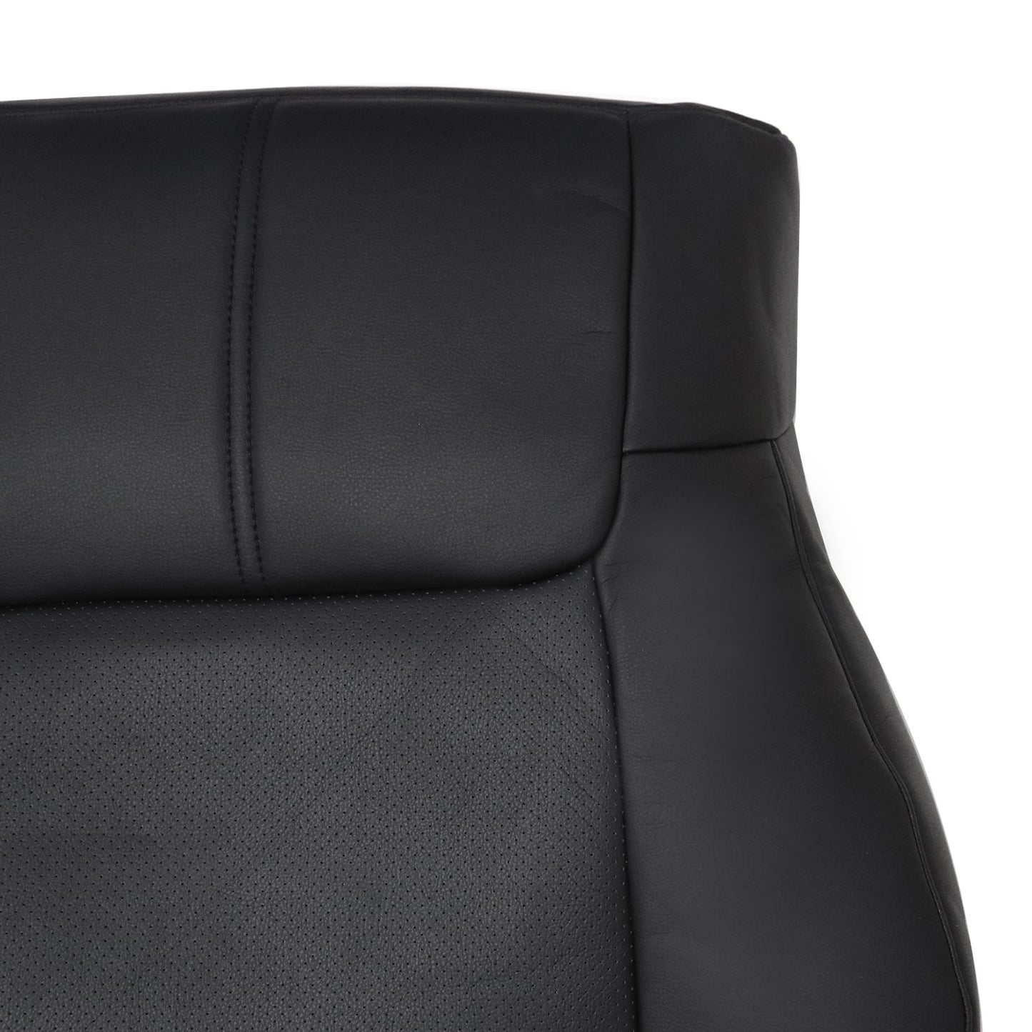 For 2006-2010 Jeep Commander Driver Top Leather Replacement Seat Cover Black
