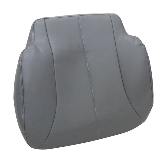 For 2002-2007 International Air Ride Front Driver Bottom Leather Seat Cover Gray