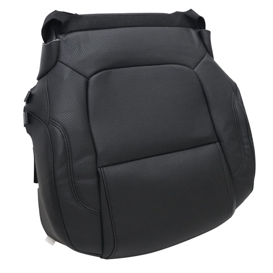 For 2011-2015 Ford Explorer Front Passenger Side Bottom Leather Seat Cover Black