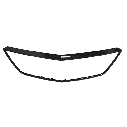Front Grille Surround Frame Molding Trim For Cadillac XT5 2017-2023 Gloss Black
