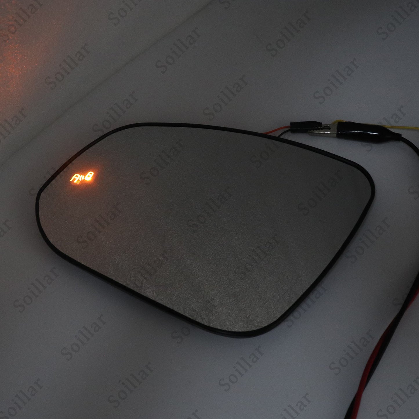 Left Driver Side Mirror Glass Heated w/Blind Spot for 2019-2024 Toyota Rav4