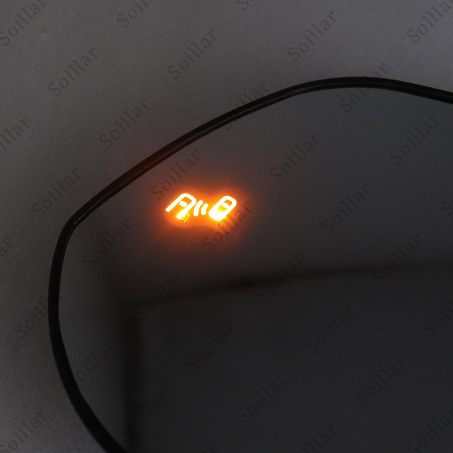 Left Driver Side Mirror Glass Heated w/Blind Spot for 2019-2024 Toyota Rav4