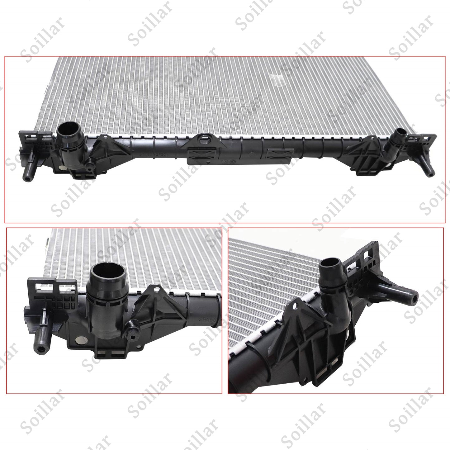 1PCS Radiator w/o oil cooler LR034553 For Land Rover Range Rover Sport 2014-2022