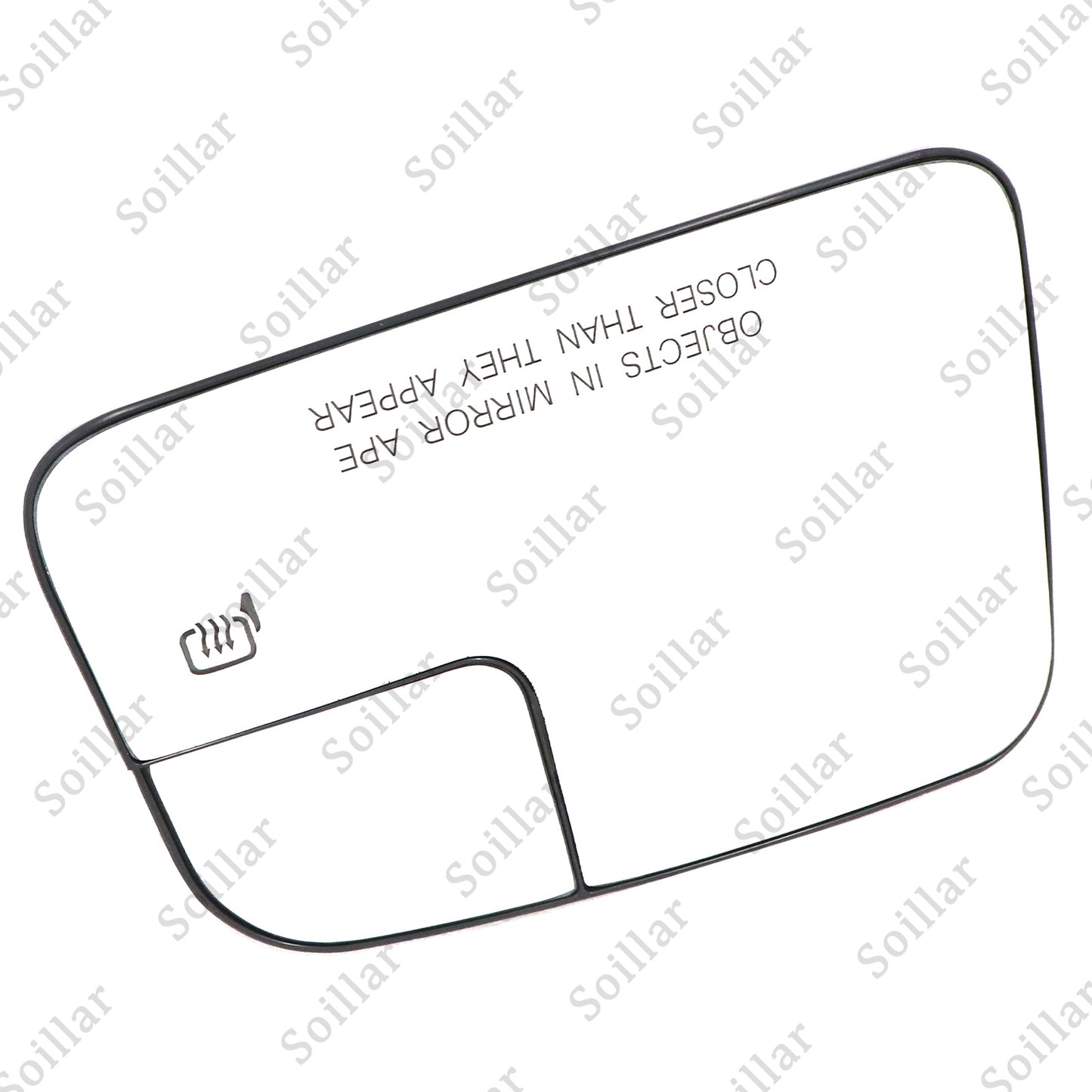 Passenger Right Side Mirror Glass Heat No-Blind Spot Fit for 2011-2014 Ford Edge