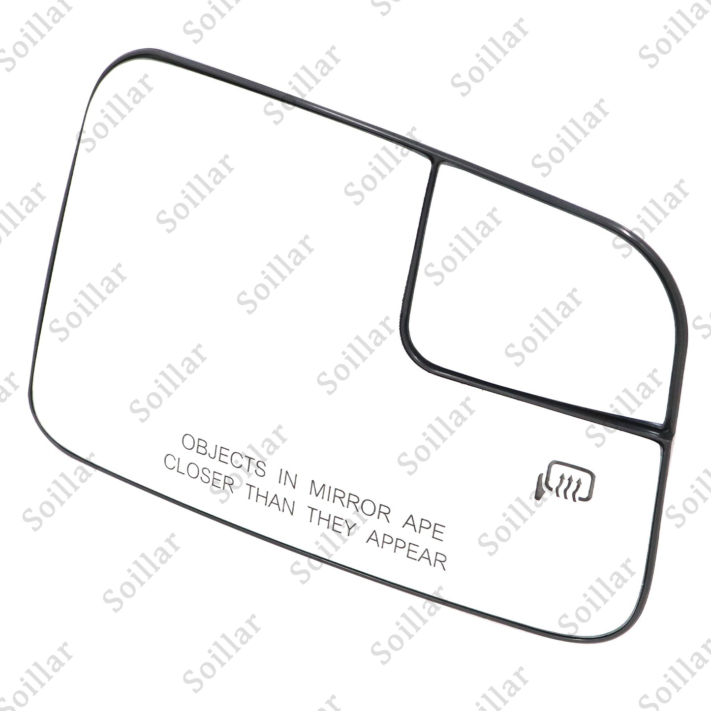 Passenger Right Side Mirror Glass Heat No-Blind Spot Fit for 2011-2014 Ford Edge