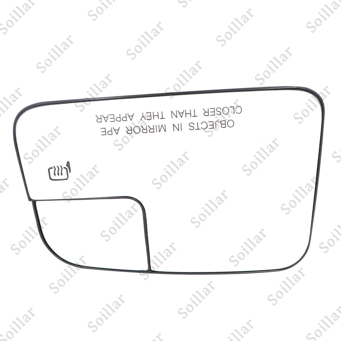 Passenger Right Side Mirror Glass Heat No-Blind Spot Fit for 2011-2014 Ford Edge