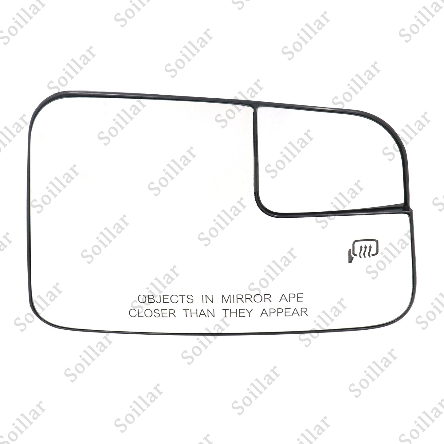 Passenger Right Side Mirror Glass Heat No-Blind Spot Fit for 2011-2014 Ford Edge
