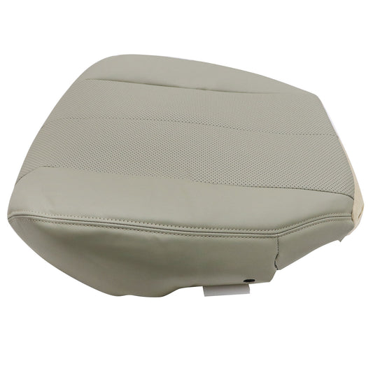 Driver Bottom Leather Seat Cover For 2010-2014 Subaru Outback Legacy lvory (Tan)