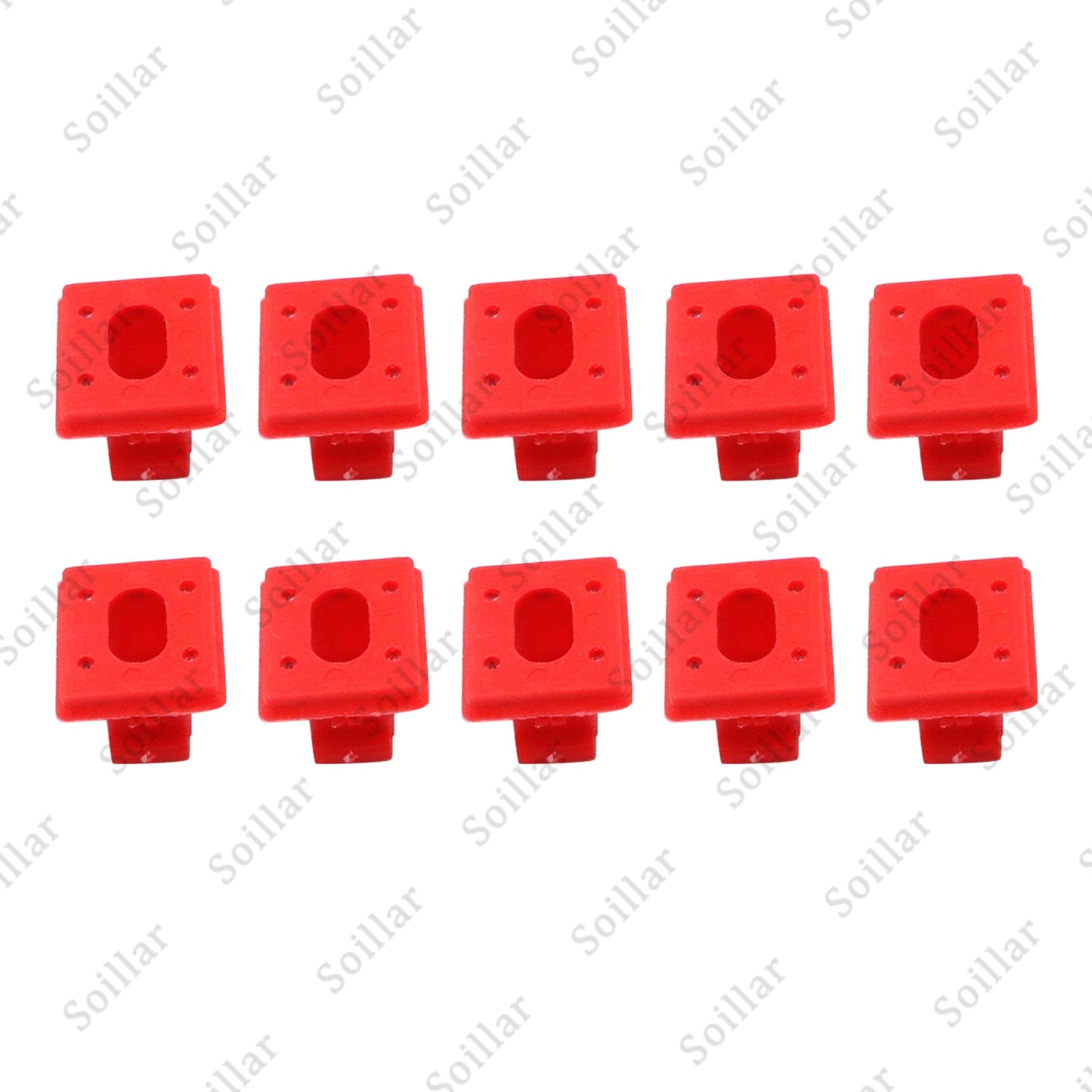 10Pcs Fits BMW 328Ci 2000 Nylon Rivets PushType Bumper Retainer CarClips Set