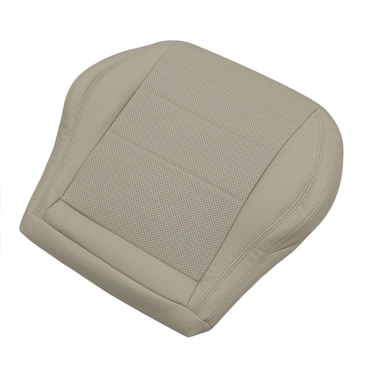 For 2012-2015 Mercedes Benz C250 C350 Coupe Driver Bottom Leather Seat Cover Tan