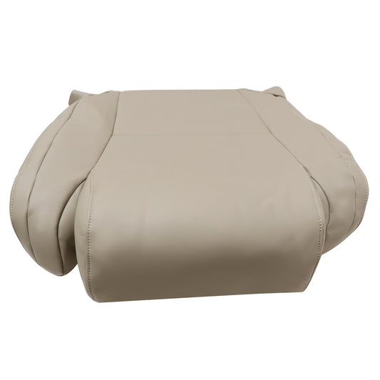 Passenger Bottom Leather Seat Cover Tan For 2007-2013 Toyota Tundra Platinum SR5