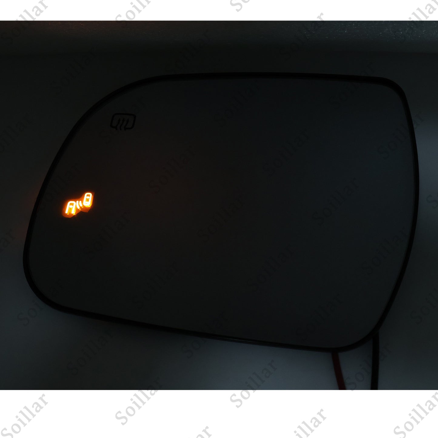 For 2011-2020 Toyota Sienna Driver Side Mirror Glass Heated Blind No-Anti-glare
