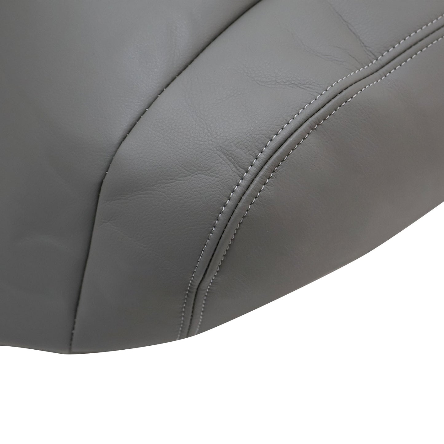 New For 1990-1997 Toyota Land Cruiser Driver Side Lower Leather Seat Cover Gray