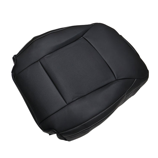 Front Passenger Top Leather Seat Cover Black For 2015-2019 Subaru Outback Legacy