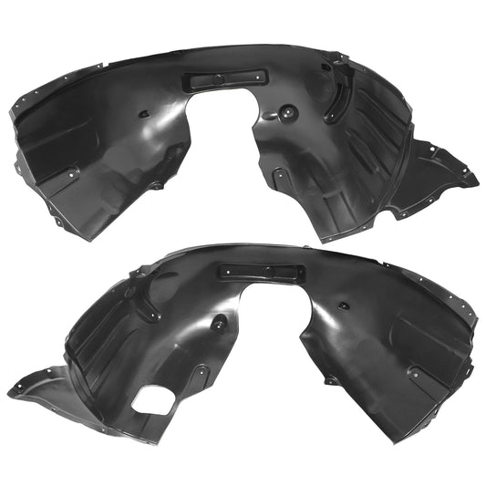 For 15-20 A3 Convertible & Sedan Front Splash Shield Inner Fender Liner Set Pair