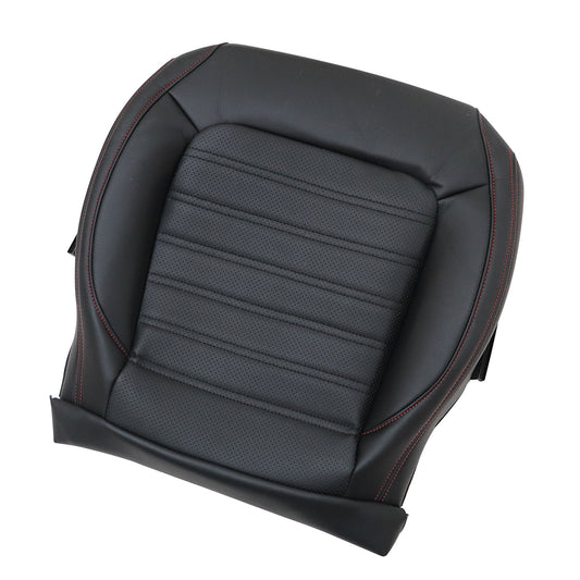 For 2011-2018 Volkswagen Jetta GLI Driver Bottom PERF Leather Seat Cover Black