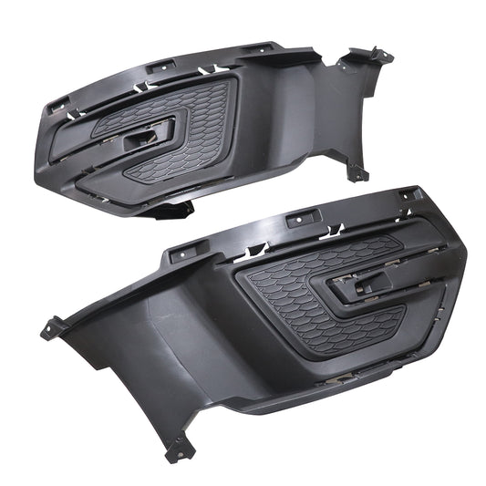 2Pcs Front Left & Right Fog Light Cover Set Fits For 2016-2019 Ford Explorer New