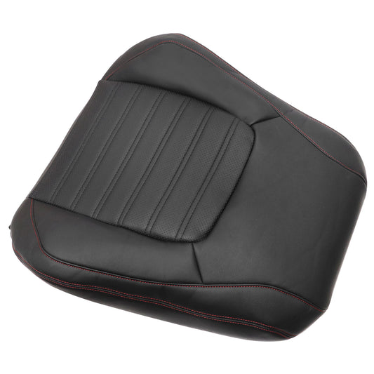 Driver Top Leather Seat Cover Black For 2011-2018 Volkswagen Jetta GLI Autobahn