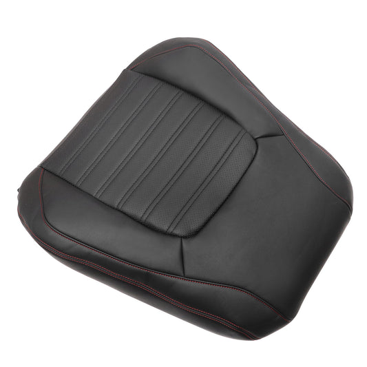 Passenger Top Perforated Seat Cover Black For 2011 to 2018 Volkswagen Jetta GLI