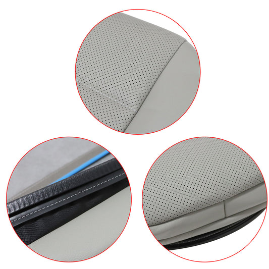 2008-2015 fits Mercedes Benz GLK 250 350 Driver Bottom Leather seat cover Gray