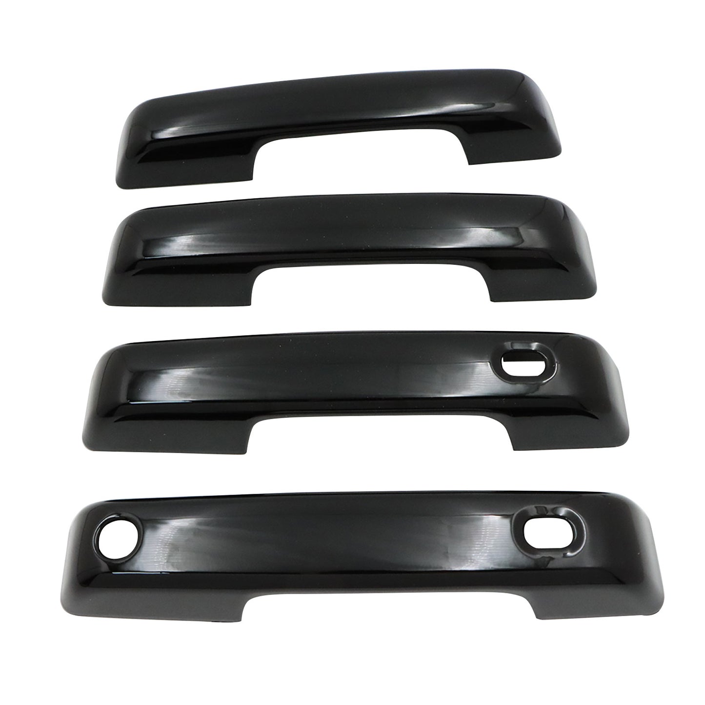 For Ford F250 F350 Super Duty 2023 2024 2025 Gloss Black Door Handle Covers