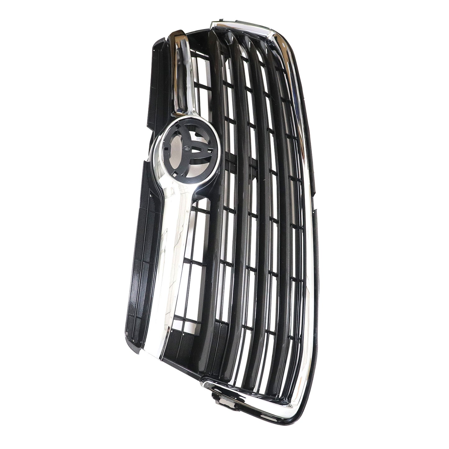 For 2014 2015 -16 Toyota Highlander Gloss Chrome Front Bumper Grille Replacement