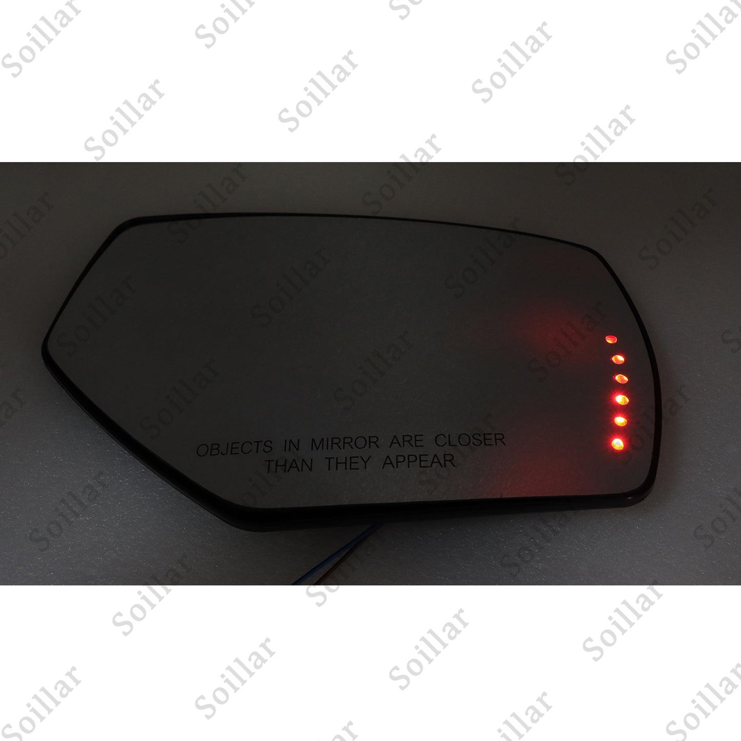 Right Side Heated Mirror Glass W/Signal For 2014-2018 Chevrolet Silverado Sierra