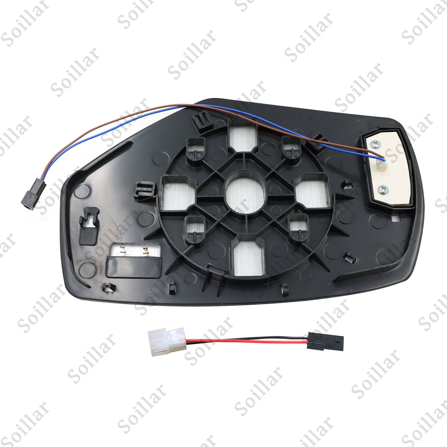 Right Side Heated Mirror Glass W/Signal For 2014-2018 Chevrolet Silverado Sierra