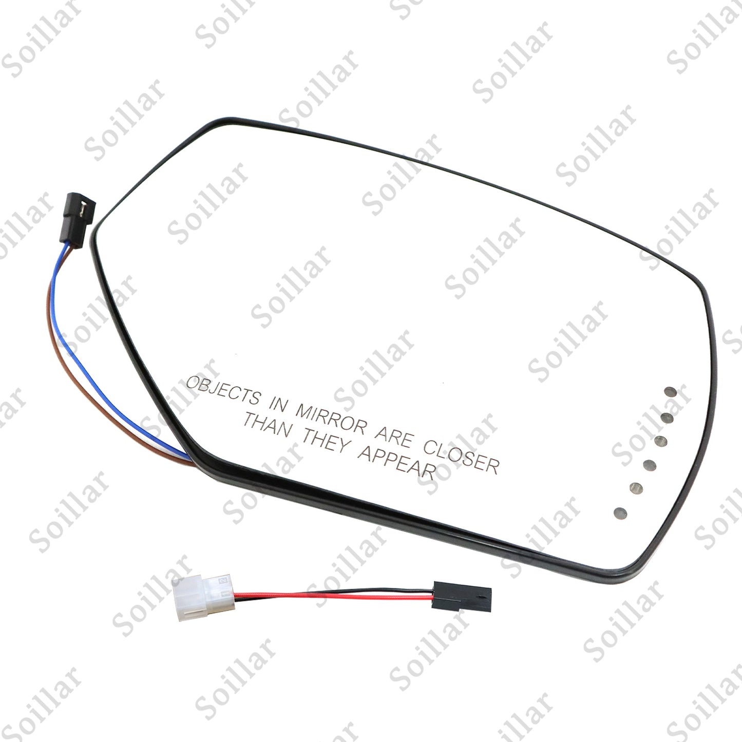 Right Side Heated Mirror Glass W/Signal For 2014-2018 Chevrolet Silverado Sierra