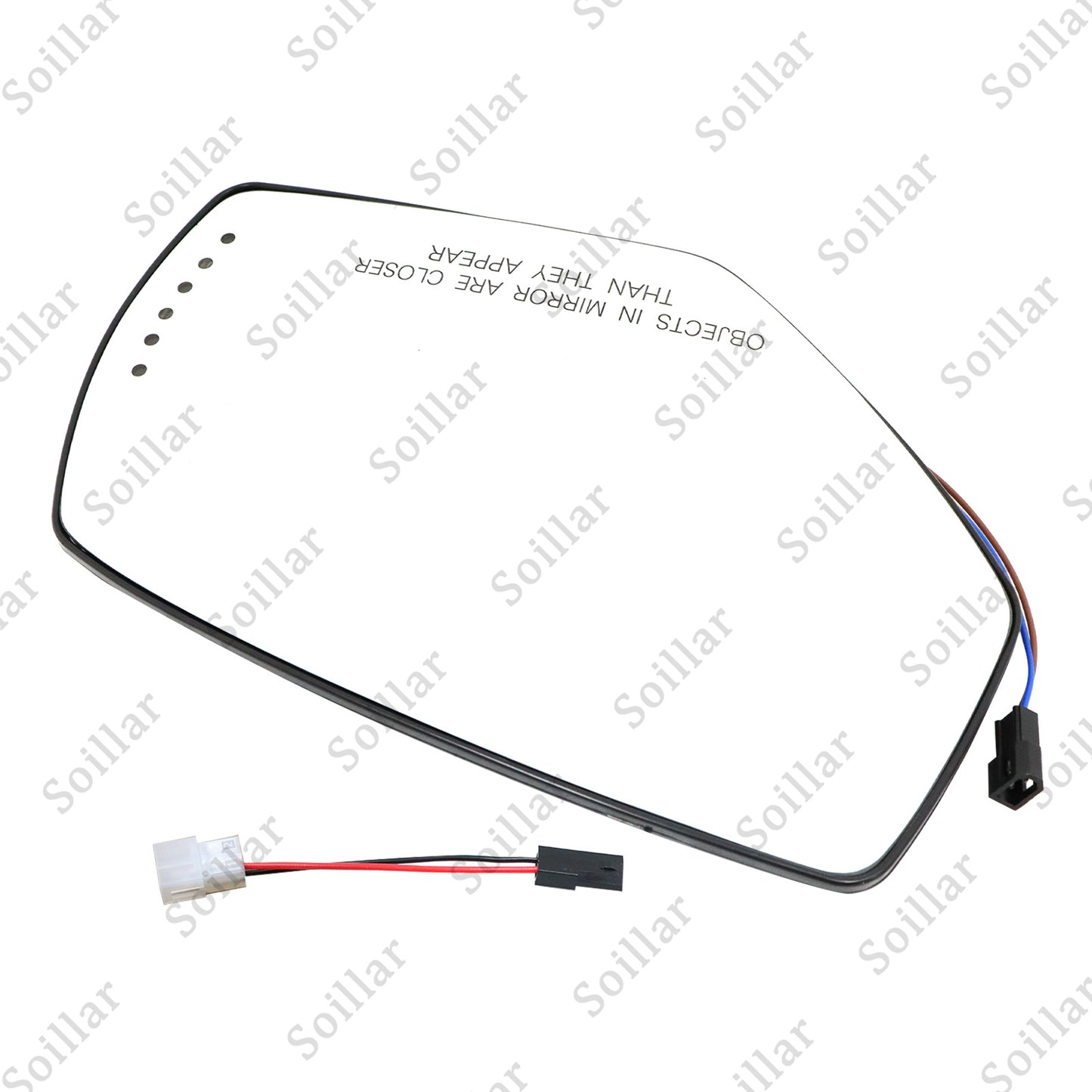 Right Side Heated Mirror Glass W/Signal For 2014-2018 Chevrolet Silverado Sierra
