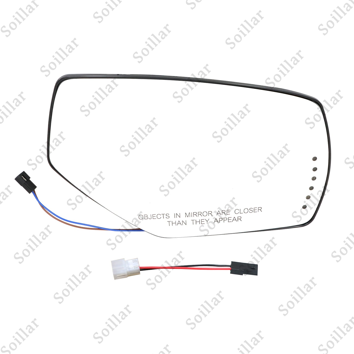 Right Side Heated Mirror Glass W/Signal For 2014-2018 Chevrolet Silverado Sierra