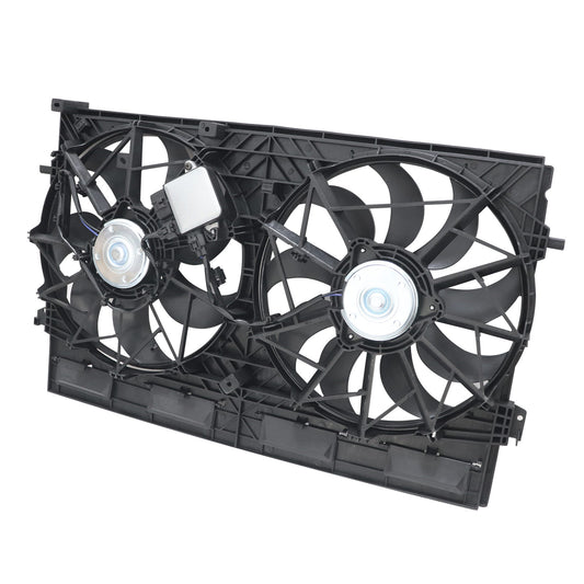 For Nissan Rogue 2021-2023 Dual Radiator Cooling Fan Assembly w/ Control Module