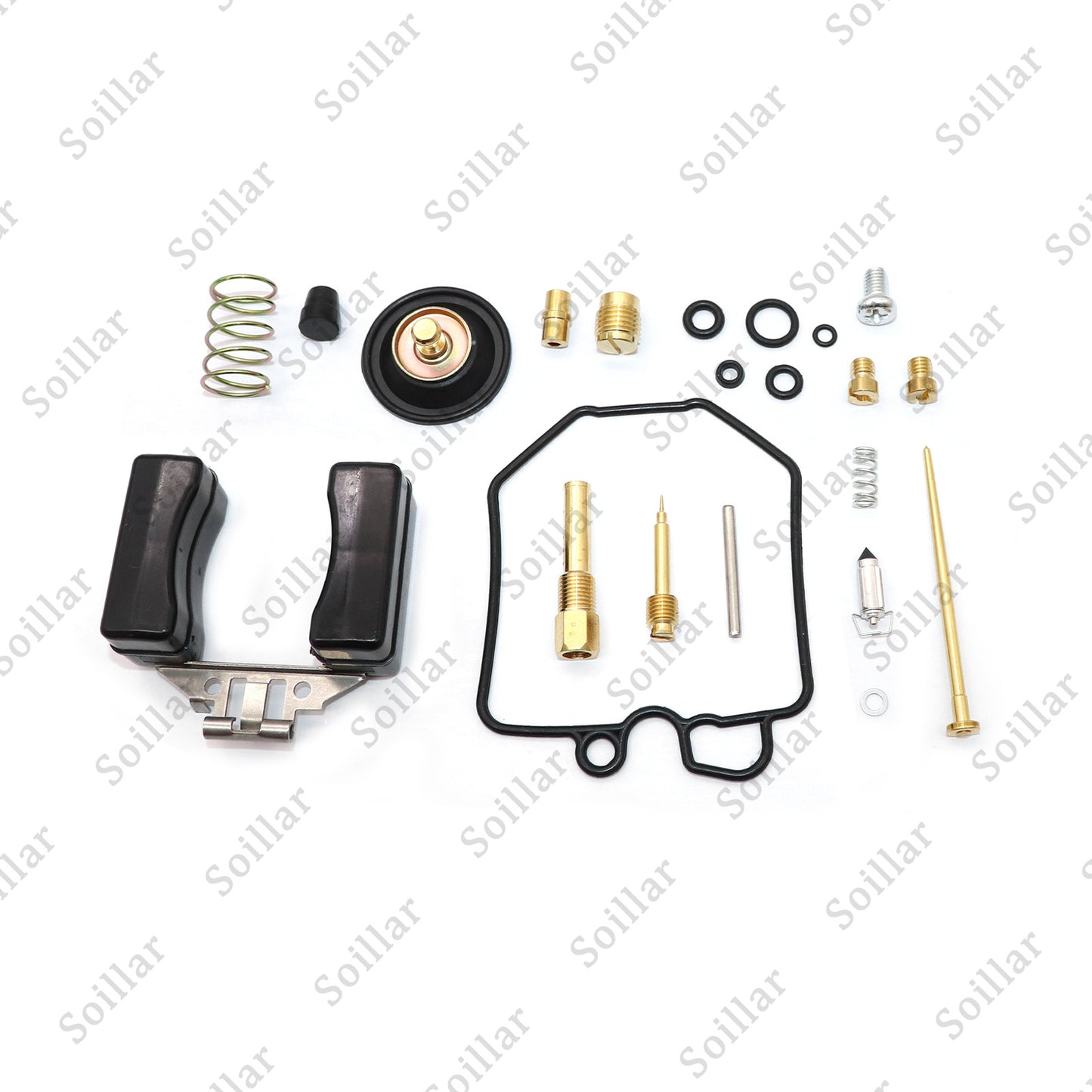 FITS HONDA CM400A CM400T Stock 1979-1981 2X CARBURETOR REPAIR Rebuild KIT&FLOAT