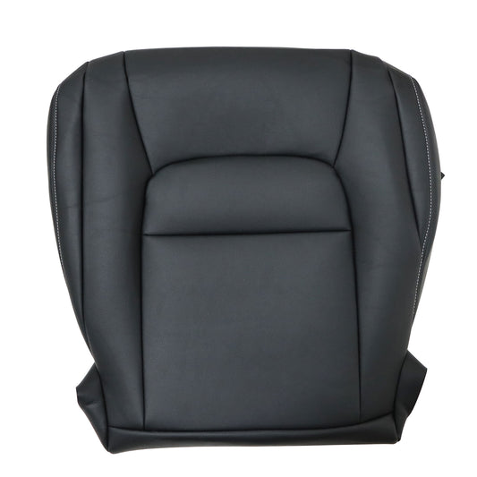 Driver Side Bottom Leather Seat Cover Black For 2014 2015 Toyota Land Cruiser