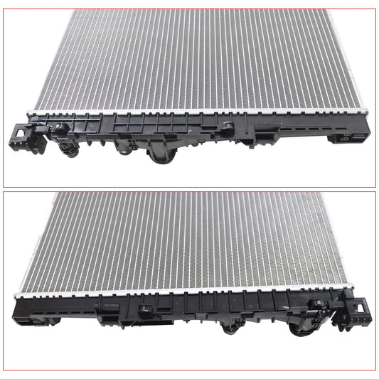 New Radiator w/o Transmission Oil Cooler for 2018 BMW M550i xDrive 17118743667