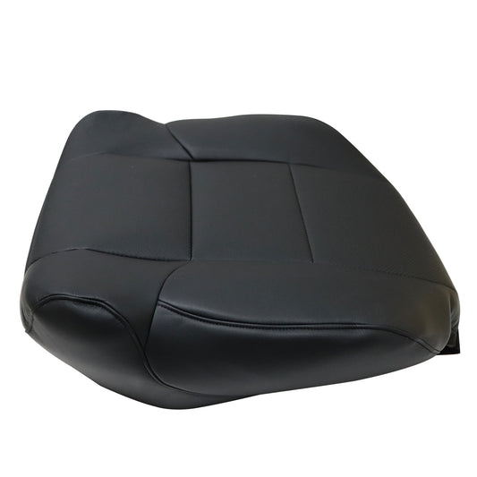Fit For 2009-2014 Acura TSX Driver Side Top Perforated Leather Seat Cover Black