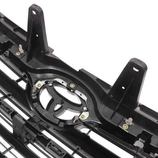 Gloss Black For 2014-2015 2016 Toyota Highlander Front Bumper Upper Grille New