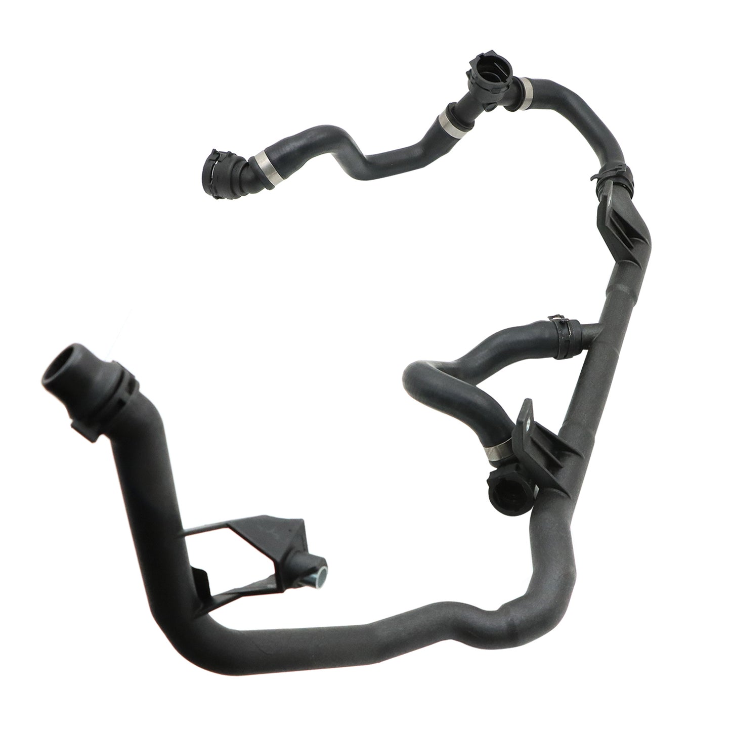 For BMW E82 128i 325i 4-Way Radiator Coolant Water Hose Assembly 17127524190