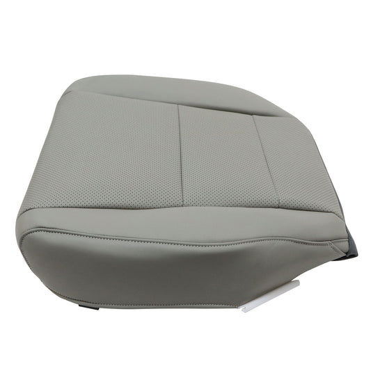 Front Passenger Bottom Leather Seat Cover For 2009-2014 Acura TSX Sedan 4DR Gray